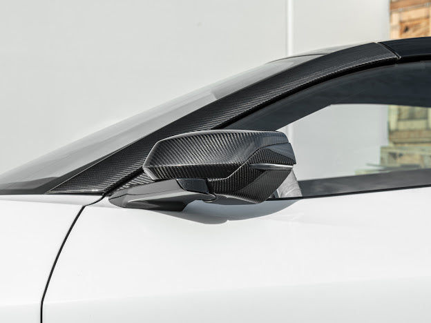 2020+ CORVETTE C8 CARBON FIBER REPLACEMENT MIRROR COVERS PAIR